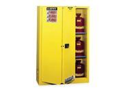 Flammable Liquid Safety Cabinet Yellow Justrite 894580