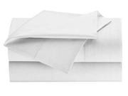 PATRICIAN T250 Plain Fitted Sheet King White PK 24