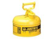 Type I Safety Can Yellow Justrite 7110200