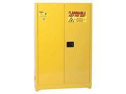 EAGLE 4510 Flammable Safety Cabinet 45 Gal. Yellow