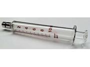 AIR TITE 7.140 37 Glass Syringe Metal Luer Lock 10 mL