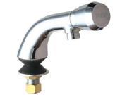 CHICAGO FAUCETS 807 E12 665PAB Faucet Metering Push 1 2 In. NPSM