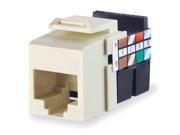 LEVITON 41108 RW3 Jack White Cat3 Rj45