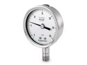 Pressure Gauge Test Gauge Type 0 to 30 psi Range 2 1 2 Dial Size