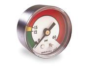 ASHCROFT 2 Test Pressure Gauge 0 to 60 psi 20W1005PH01B 60 PSI