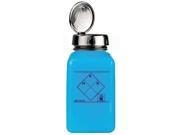 MENDA 35259 Dispensing ESD Bottle 6 oz. HDPE Blue