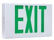 Cooper Lighting Plastic LED Exit Sign with Battery Backup APX7G