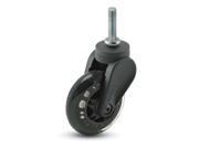 SHEPHERD CASTER PEC30507BK SKW31 CK Swivel Stem Caster Polyurthn 3 in 120 lb