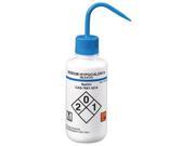 Lab Safety Supply White Wash Bottle 16 oz. 6 Pack 24J896