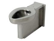 DURA WARE R2115 W 2 Toilet Floor Satin Stainless Steel