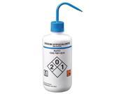 Lab Safety Supply Translucent Wash Bottle 32 oz. 4 Pack 24J897