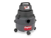 DAYTON 4YE65 Wet Dry Vacuum 4.5 HP 6 gal. 120V