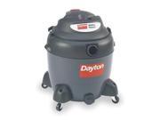 DAYTON 3VE22 Wet Dry Vacuum 6.5 HP 18 gal. 120V