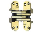 SOSS 218US4 Hinge Invisible Satin Brass 4 5 8 In