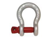 CROSBY 1018534 Anchor Shackle Carbon Steel 17 000 lb.