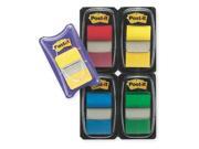 POST IT 680 RYBGVA Sticky Flags 1 x 1 1 2 In. Assorted