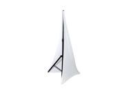 DJ Speaker Light Stand Scrim Universal Compatibility Mountable for Tripod Stands 2 Sided White