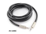 6ft CablesOnline 2.5mm Stereo Male to 3.5mm Stereo Male Premium Audio Cable
