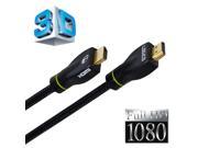 High Speed HDMI Cable 1 FT 1.4 1080P Ethernet Audio Return 3D DVD PS3 XBOX HDTV