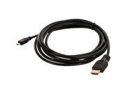 10FT Micro HDMI to HDMI Cable Cord Converter Male to Male