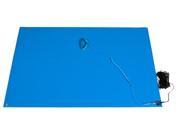 Anti Static Mat Kit with a Wrist Strap and a Grounding Cord 3 Wide x 5 Long x 0.093 Thick Blue
