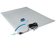 Anti Static Mat Kit with a Wrist Strap and a Grounding Cord 3 Wide x 6 Long x 0.093 Thick Gray