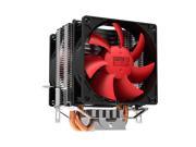 PC Cooler Red Ocean Mini Plus CPU Cooler 6mm Copper Heatpipe Dual 80mm Silent Fan For socket 754 939 AM2 AM2 AM3 FM1 LGA 775 1156 1155 1150