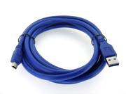 HQmade USB 3.0 Type A Male to Mini USB Cable SuperSpeed 10 Pin Mini B Male Data Lead M M 3.0M 10