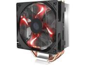 Cooler Master Blizzard T400i CPU Cooler with XtraFlo 120 Fire Red LED PWM Fan 4 Direct Contact Heatpipes Intel Socket LGA 2011 v3 2011 1156 1155 1151 1