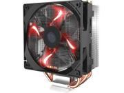 Cooler Master Blizzard T400 CPU Cooler with XtraFlo 120 Fire Red LED PWM Fan 4 Direct Contact Heatpipes Intel Socket LGA 2011 v3 2011 115x 775 AMD Sock