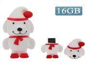 16GB Christmas Dog USB Flash disk Special for christmas gift