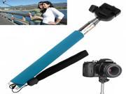 ST 55 Extendable Pole Monopod with Tripod Mount Adapter for Gopro Hero 3 2 1 Baby Blue