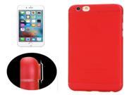 Ultrathin Camera Protection Design Translucence PP Case for iPhone 6S Plus Red