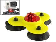 Coyote Style Suction Cup Tripod Mount Handle Screw for Gopro Yellow
