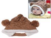 Knitted Wool Warm Hat Christmas Cat for Baby