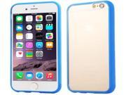 TPU Acrylic Transparent Protective Case for iPhone 6 Plus 6S Plus Blue