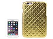 Pearly Lustre Lambskin Paste Plastic Case for iPhone 6 Plus 6S Plus Gold