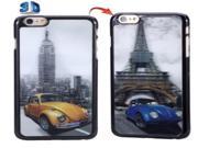 3D Effect Picture Car Pattern Hard Case for iPhone 6 Plus 6S Plus