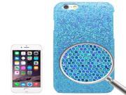 Shimmering Powder Electroplating Plastic Hard Case for iPhone 6 Plus 6S Plus Blue