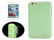 Ultrathin Camera Protection Design Translucence PP Case for iPhone 6S Plus Green