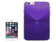 Metal Sheet CD Texture Paste Crystal Frame Case for iPhone 6 Plus 6S Plus Purple
