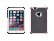 Football Texture Plastic Case for iPhone 6 Plus 6S Plus Pink