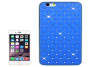 Bling Diamond Stars Plating Skinning Plastic Case for iPhone 6 Plus 6S Plus Blue