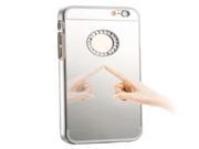 Rhinestone Hard Case for iPhone 6 Plus 6S Plus Silver