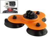 Coyote Style Suction Cup Tripod Mount Handle Screw for Gopro Orange