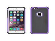Football Texture Plastic Case for iPhone 6 Plus 6S Plus Purple