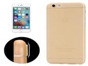 Ultrathin Camera Protection Design Translucence PP Case for iPhone 6S Plus Orange