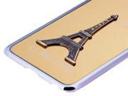 3D Metal Tower Decoration Plating Skinning Hard Case for iPhone 6 Plus 6S Plus Gold