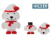 4GB Christmas Dog USB Flash disk Special for christmas gift