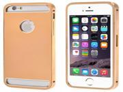 Link Dream Fashion Metal Protective Case for iPhone 6 Plus 6S Plus Gold